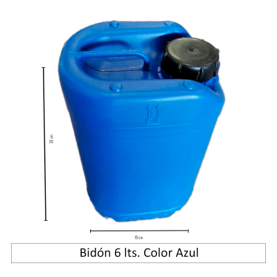 Bidón 6 lts Reutilizado
