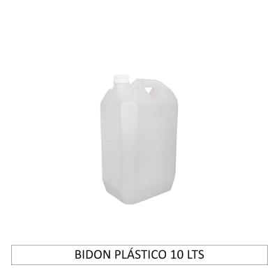 BIDON PLASTICO 10 LTS Reutilizado