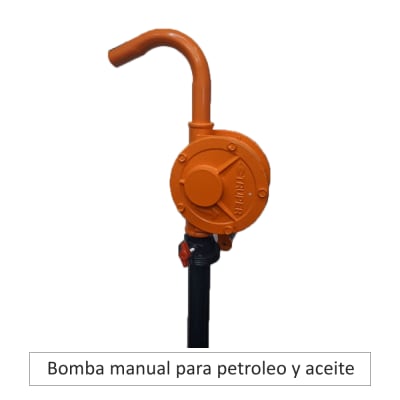 Bomba manual para petroleo y aceite