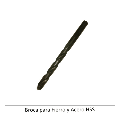 Broca HSS para Fierro y Acero