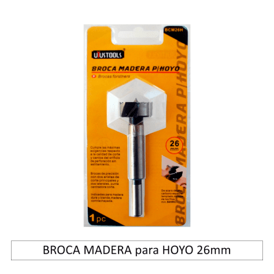 BROCA MADERA para HOYO