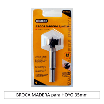 BROCA MADERA para HOYO