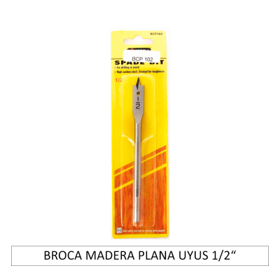BROCA MADERA PLANA
