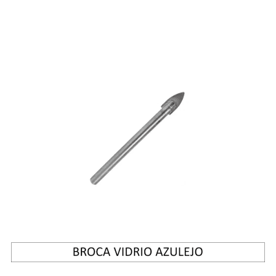 Broca Vidrio azulejo