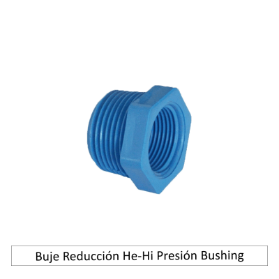 Buje Reducción He-Hi Presión Bushing
