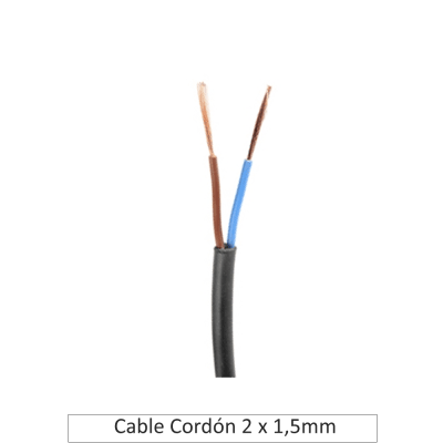 Cable Cordón 2 x 1,5 mm