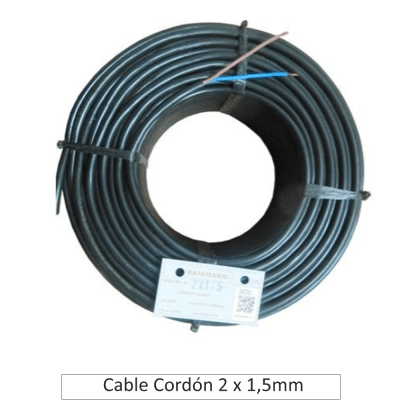Cable Cordón 2 x 1,5 mm