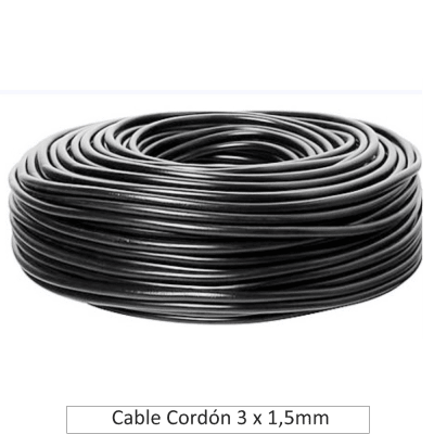 Cable Cordón 3 x 1,5 mm