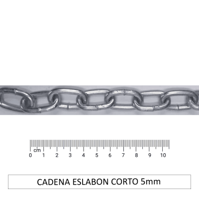 CADENA ESLABON CORTO 5mm