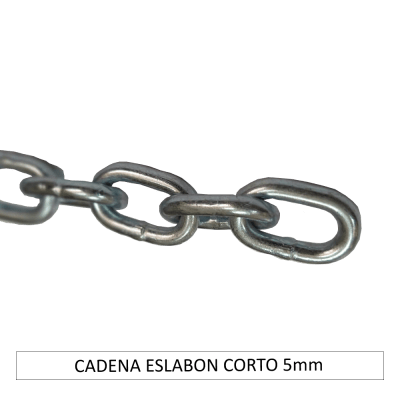 CADENA ESLABON CORTO 5mm