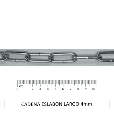 CADENA ESLABON LARGO 4mm