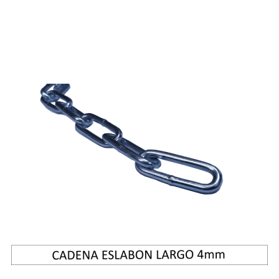 CADENA ESLABON LARGO 4mm