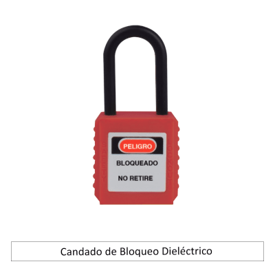 Candado de Bloqueo Dieléctrico