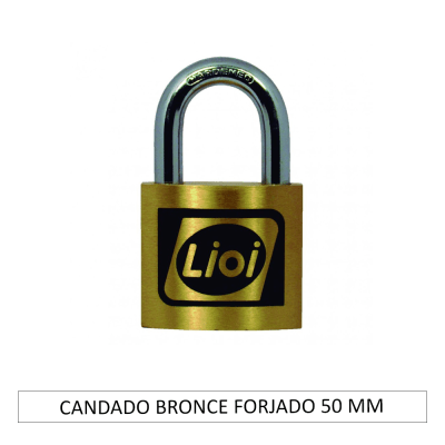 CANDADO BRONCE FORJADO LIOI
