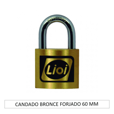 CANDADO BRONCE FORJADO LIOI