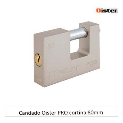 Candado Oister PRO cortina 80mm