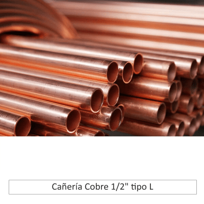 Cañería Cobre 1/2
