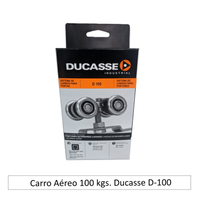 Carro aereo 100 kg Ducasse  (D-100) [Precio por Unidad]