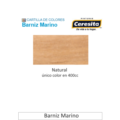 Barniz Marino Ceresita x 400cc Natural