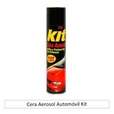 Cera Aerosol automóvil Kit 360cc