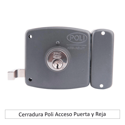 Cerradura Poli Acceso Puerta y Reja
