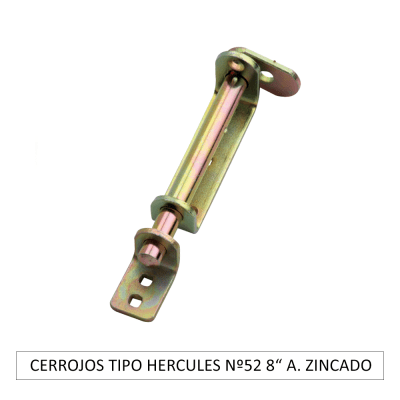 CERROJOS TIPO HERCULES Nº52