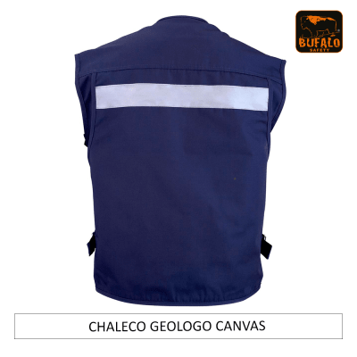 CHALECO GEOLOGO CANVAS