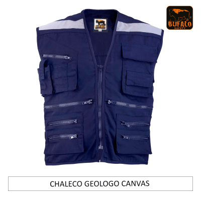 CHALECO GEOLOGO CANVAS