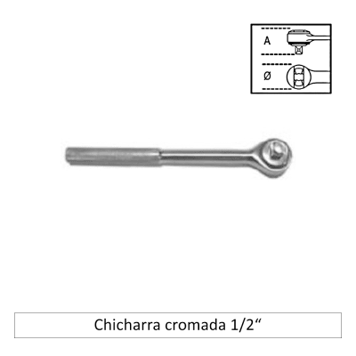 CHICHARRA CROMADA 1/2