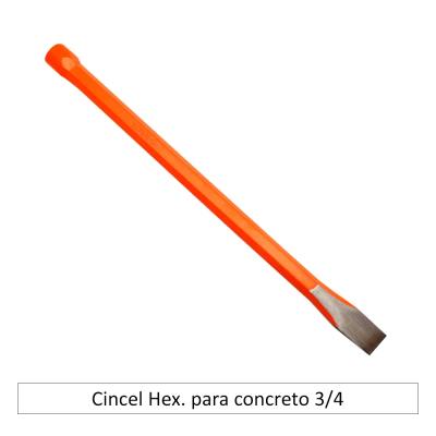 Cincel Hex. para concreto 3/4