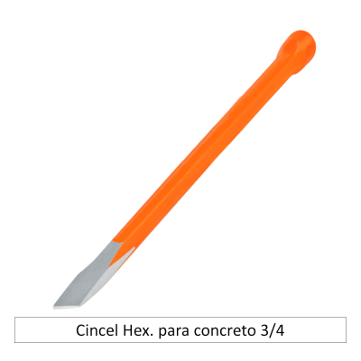 Cincel Hex. para concreto 3/4