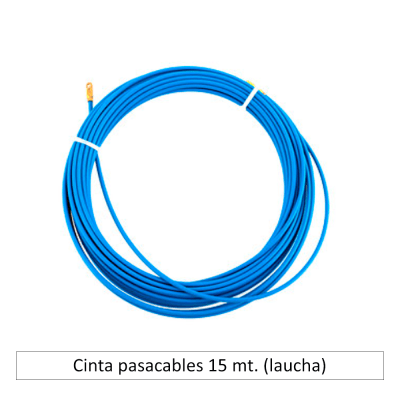 Cinta pasacables 15 mt. (laucha)
