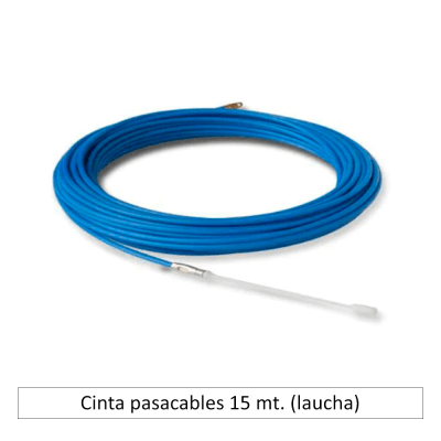 Cinta pasacables 15 mt. (laucha)