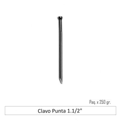 Clavo Punta 1.1/2