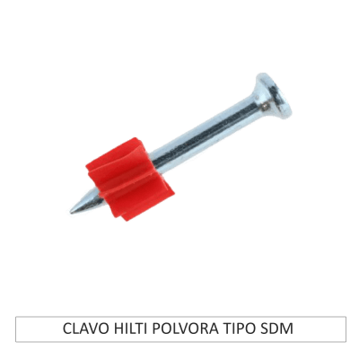 CLAVO HILTI POLVORA TIPO SDM