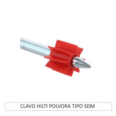 CLAVO HILTI POLVORA TIPO SDM