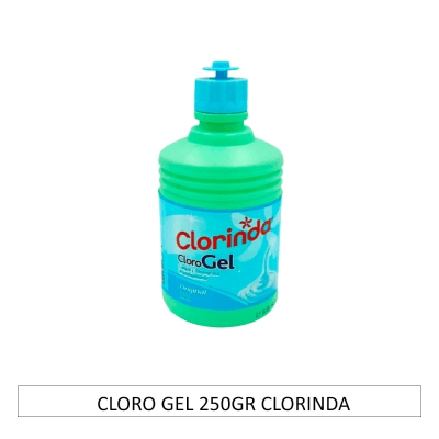 Cloro Gel 250gr Clorinda