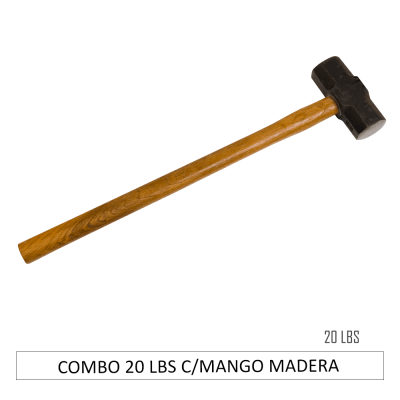 COMBO 20 LBS C/MANGO MADERA