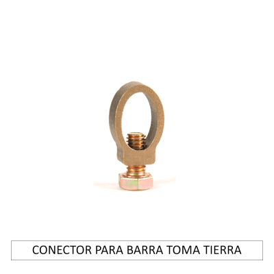 Conector para barra toma tierra