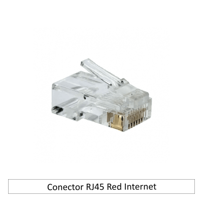 Conector RJ45 Red Internet