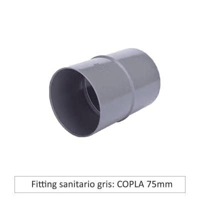 Copla Sanitario Gris