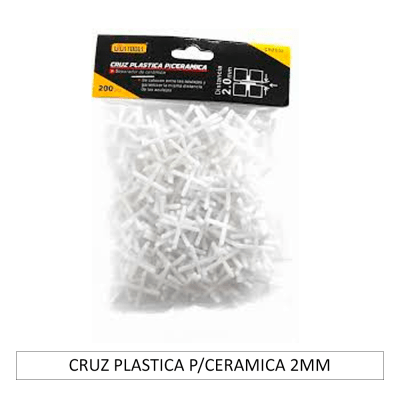 CRUZ PLASTICA P/CERAMICA