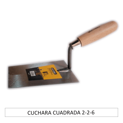 CUCHARA CUADRADA 2-2-6