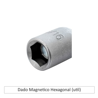 Dado Magnetico Hexagonal (util)