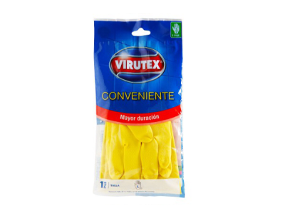 Guante M/Uso Latex Amarillo Virutex