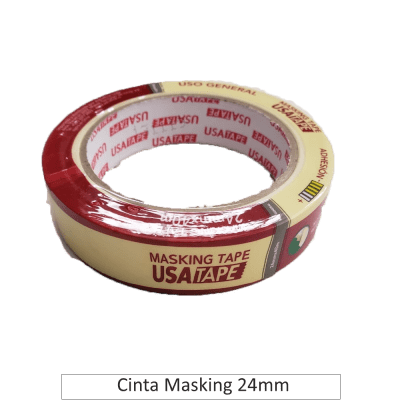 Cinta masking 24 mm x 40 mt