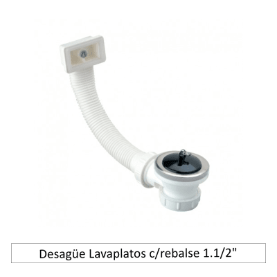 Desague Lavaplatos c/rebalse 1.1/2
