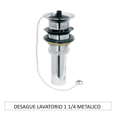 DESAGUE LAVATORIO 1 1/4 METALICO