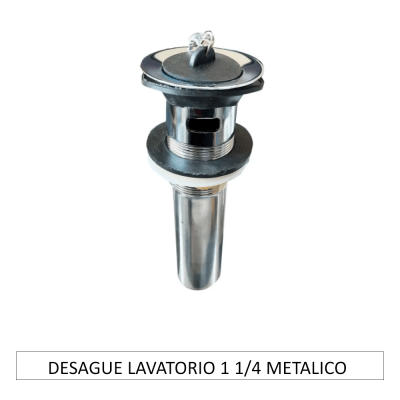 DESAGUE LAVATORIO 1 1/4 METALICO
