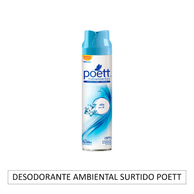Desodorante ambiental Surtido Poett